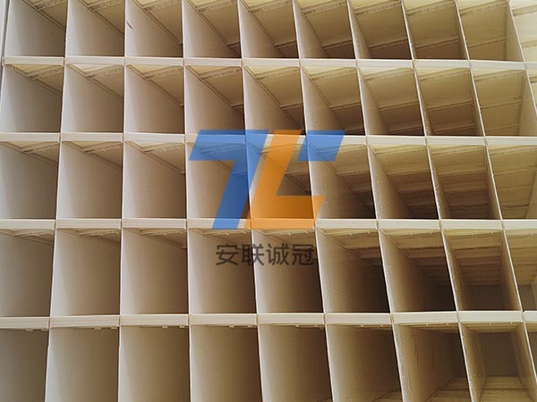 新型高強沉淀免焊接斜板填料